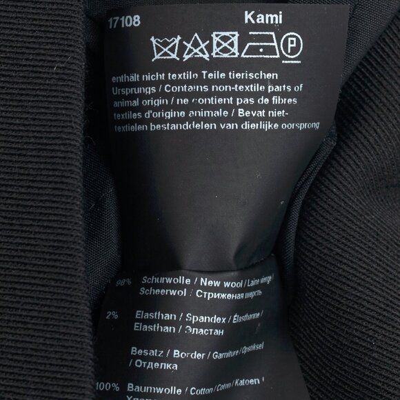 Annette Gortz AW/13 Kami Black Wool-Twill Midi Pencil Skirt - Picture 9 of 10